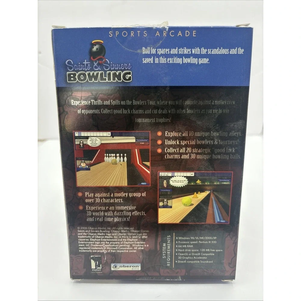 Brand New Saints & Sinners Bowling (PC, 2006) Game